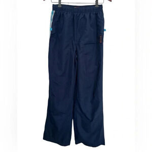 FREE with any purchase West coast blue stripes athletic windbraker pants sz S